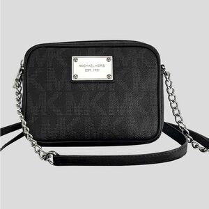 Michael Kors Top Zip Crossbody Logo Bag